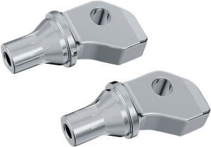 Footpeg Adapters Silver