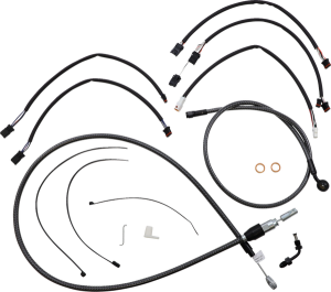 Karbonfibr Designer Handlebar Installation Kit Silver