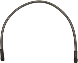Braided Dot Universal Abs Brake Line Black, Black Pearl, 3, nordicamoto.ro