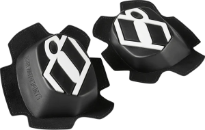 Field Armor Hypersport Knee Pucks Black, White ONE SIZE, 1, nordicamoto.ro