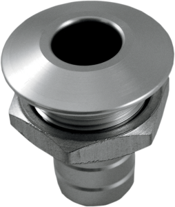 3/4(r) Bilge Fitting Clear, Anodized, 1, nordicamoto.ro