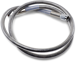 Universal Brake Line Silver, Clear-coated