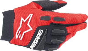 Manusi MTB Alpinestars Freeride Bright Red/White