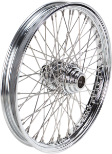 Laced 40-80 Spoke Wheel Assembly Silver