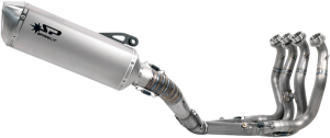Force Full Exhaust Systems Silver 