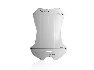 Windscreen For Scooter Clear, 4, nordicamoto.ro