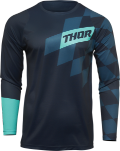 Tricou Thor Sector Birdrock Midnight Blue/Mint