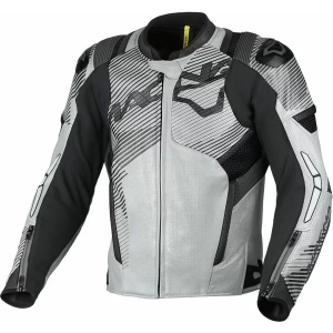 Geaca de piele sport MACNA IGNITE Negru 52, 5, nordicamoto.ro