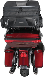 Route 1 Traveler Tour Trunk Rack Bag Black, 2, nordicamoto.ro