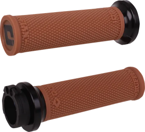 Ruffian Lock-on Street Grips Brown