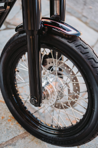 Front Fender Old School Black