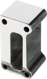 Oil Filler Spout Spacer Block Polished, 1, nordicamoto.ro