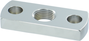 Female Thread 3/8(r) Npt Adapter Plate Chrome