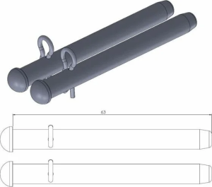 Caliper Pins