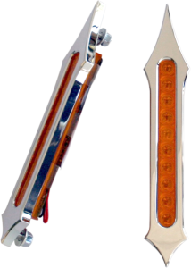 Led Bag Lights Chrome, 2, nordicamoto.ro