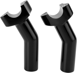 Forged Aluminum Handlebar Riser Black