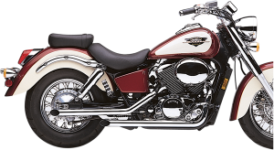 Drag Pipes Exhaust System Chrome, 1, nordicamoto.ro