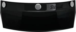 3-snap Moto Helmet Visor Black ONE SIZE, 4, nordicamoto.ro