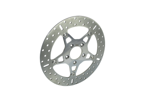 Brake Rotor Floating Round Silver, Stainless Steel, 3, nordicamoto.ro