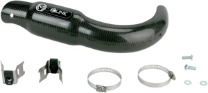 MOOSE RACING E Line 4-stroke Pipe Guard Black