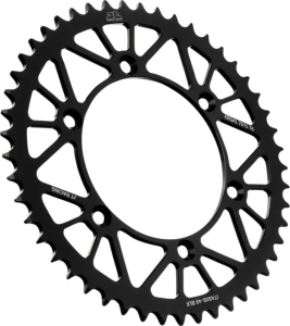 JT SPROCKETS Racelite Aluminum Rear Sprocket Silver 