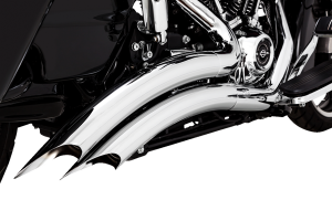 Big Radius Exhaust System Chrome, 3, nordicamoto.ro
