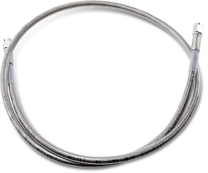 Universal Brake Line Silver, Clear-coated