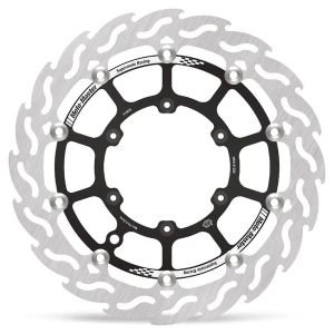 Supermoto Front Racing Rotors Black