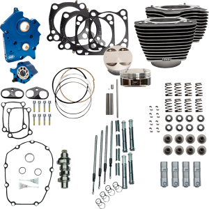 128 Power Package Highlighted Fins-Wrinkle Black