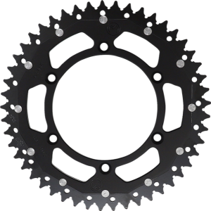 MOOSE RACING Pinion dublu negru, 2, nordicamoto.ro