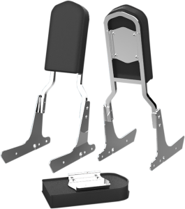 Sissy Bar Pad Black, 3, nordicamoto.ro