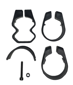 Side View Mirror With Blind Spot Black