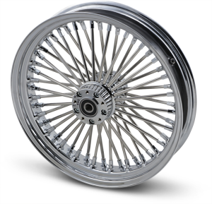 Fat Daddy 50-spoke Radial Laced Wheel Silver