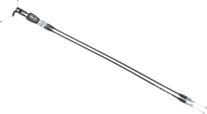 Cablu de accelerație din vinil negru, model standard negru, 1, nordicamoto.ro