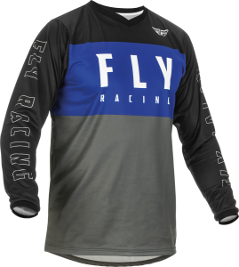 Tricou copii Fly F-16 Blue/Grey/Black