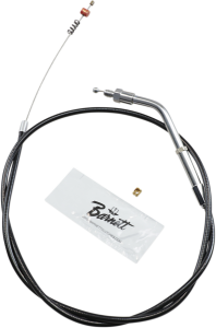 Black Vinyl Throttle/idle Cable Black