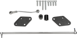 Forward Control Relocation Kit Black 50, 1, nordicamoto.ro