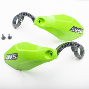 Handguards Kit Plastic Green, 2, nordicamoto.ro