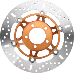 Md Series Pro-lite Contour X Brake Rotor Polished, Yellow, 1, nordicamoto.ro