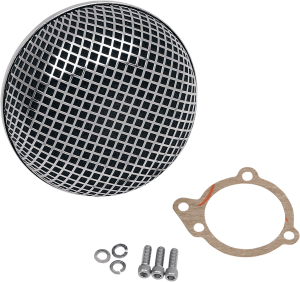 Bob Retro-style Air Cleaner Silver