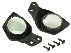 Sno-X Handlebar air deflector  mirror Ski-Doo