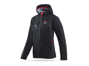 Women's Corpo Rain Jacket Red, Black 