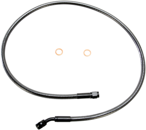 Alternate Length Designer Series Abs-specific Front Brake Line Kit Black, Black Pearl, 2, nordicamoto.ro