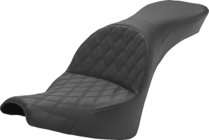 Explorer Lattice Stitch Seat Black, 1, nordicamoto.ro