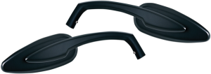 Teardrop Mirrors Black