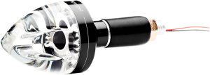 Mo-blaze Cone Handlebar Turn Signal Anodized Black, 1, nordicamoto.ro