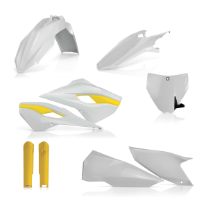 Kit plastice complet Acerbis Husqvarna TE/FE 15 White/Yellow