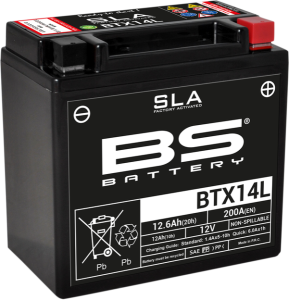 Sla Factory-activated Agm Maintenance-free Batteries Black