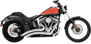 Big Radius Exhaust System Chrome, 4, nordicamoto.ro