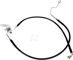 Stainless Steel Brake Line Kit Black